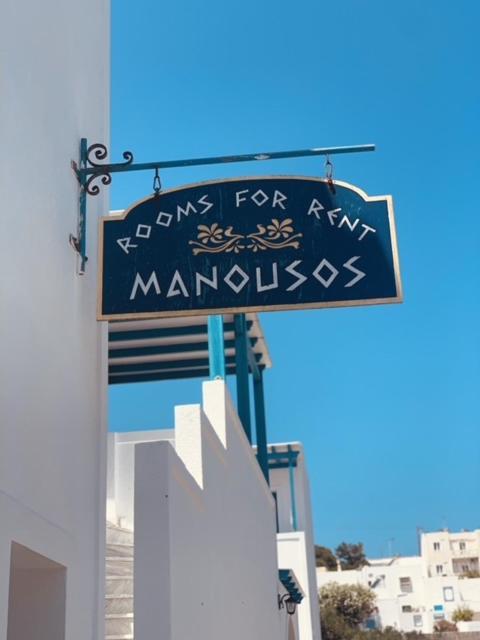 Manousos Rooms Adamantas  Exterior foto